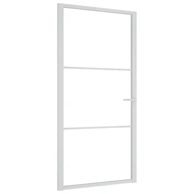 Immagine prodotto di Porta Interna 102,5x201,5 cm Bianca in Vetro ESG e Alluminio