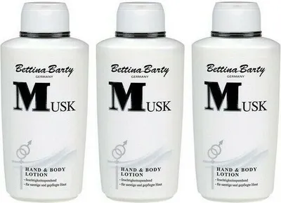 Produktbild von Bettina Barty Musk Hand & Body Lotion 3 x 500 ml