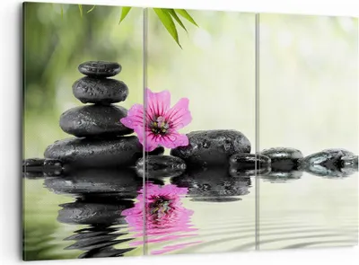 Produktbild von Bild auf Leinwand - Leinwandbild - Asien kultur japan orientalisch - 105x70cm - Wand Bild - Wanddeko - Leinwanddruck - Bilder - Kunstdruck - Leinwand bilder - Wandkunst - CE105x70-2555