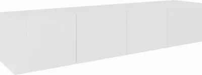 Produktbild von MEBLINI TV-Schrank 200cm Lang - Fernsehschrank - TV Lowboard Industrial - Unterschrank für Fernseher - TV-Unterschrank - TV-Schrank - Hängeschrank - MIU - 200x40x41cm - Weiß Matt