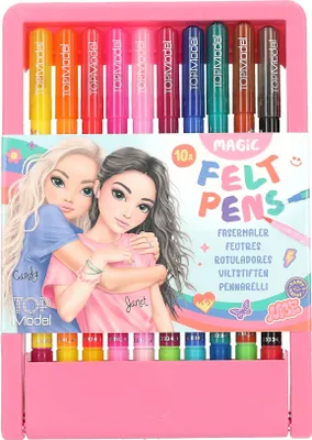Productafbeelding van Depesche TOPModel Magic viltstiften set - 10 kleuren - Magic marker