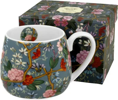 Produktbild von DUO ART GALLERY Fassbecher 430 ml BLUE New Bone China Porzellan