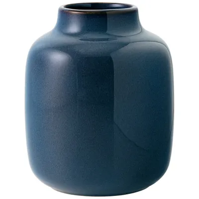 Immagine prodotto di like. by Villeroy & Boch Lave Home Vase Nek bleu uni small 155mm