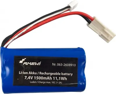 Produktbild von Amewi 063-2608910, Akku, Blau