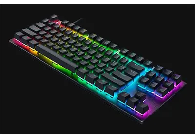 Obrázok produktu pre Razer Huntsman V3 HE Magnetic Tenkeyless 8KHz, Kábel, USB, Magnetický spínač klávesu, QWERTY, RGB LED, Čierna