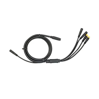 Zdjęcie produktu dla Przewód do roweru elektrycznego ZJchao, wodoodporny kabel do roweru elektrycznego 1T5, przewód połączeniowy do roweru elektrycznego, akcesorium do konwersji kabla do roweru elektrycznego do zestawu do konwersji roweru elektrycznego (1T5)