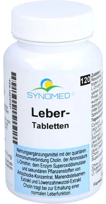 Obrázek produktu pro SYNOMED Jaterní tablety, 120 tablet