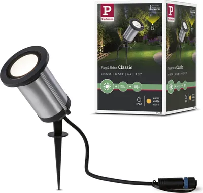 Obrázek produktu pro Paulmann Plug & Shine LED Gartenstrahler Classic Einzelspot