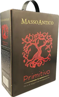 Produktbild von Masso Antico Primitivo Salento IGT Appassito 14% Vol. 3L BiB