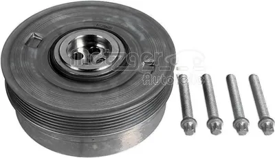 Productafbeelding van METZGER 6400136: Aandrijfriempoelie voor krukas, geschikt voor BMW X1 (F48), diameter 156mm