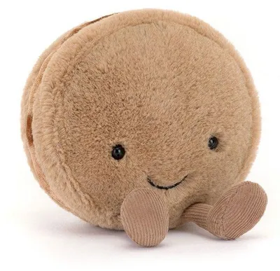 Produktbild von Jellycat Kuscheltier Amuseables Mona Macaron Schokolade (12cm)