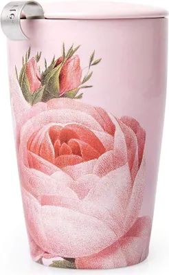 Zdjęcie produktu dla Ceramiczny zaparzacz do herbaty, niebieski, 1 sztuka, ceramika