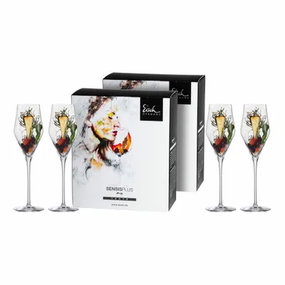 Obrázek produktu pro EISCH 4 sklenice na šampaňské 518/7 v dárkovém balení SKY SENSISPLUS 25185070