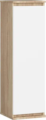 Produktbild von Schmaler Wandschrank VALESTRA – Sonoma Eiche / Weiß