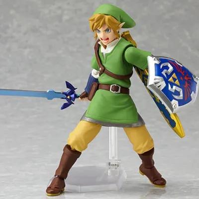 Produktbild von Link Actionfigur Zelda Skyward Sword 14cm beweglich Sammelfigur Spielzeug Nintendo