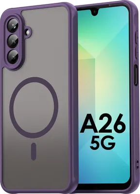 Produktbild von Handyhülle für Samsung Galaxy A26 Matt Case Schutzhülle Kratzfest Passgenau Lila