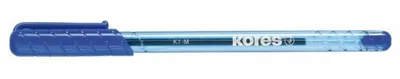 Produktbild von Kores 39711, Clip, Stick-Kugelschreiber, Blau, 12 Stück(e), Medium