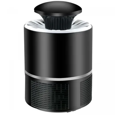 Image de Lampe anti-moustiques Noir Herzberg HG03138-BLK