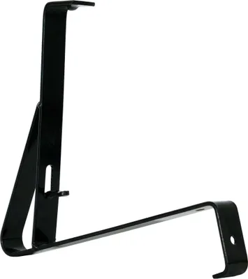 Produktbild von DAPRONA Schneefangstütze für Schneefanggitter 32,5cm, Halterung für gewellte Dachziegel (Frankfurter Pfanne) Schwarz Rheinland