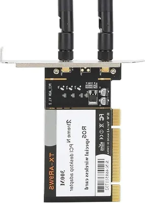 Productafbeelding van 300 Mbps PCI desktop WiFi netwerkadapter, ondersteunt B, G en N, met 2 antennes