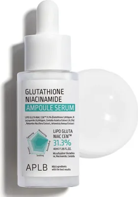 Immagine prodotto di APLB Glutathione Niacinamide Ampoule Serum 40 ml