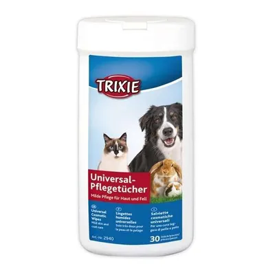 Produktbild von TRIXIE Universal-Pflegetücher, Katze, Hund, Kleintier, Mantel, 30 Stück(e)