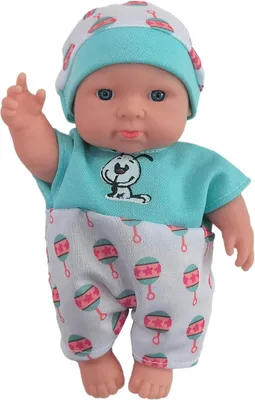 Image de Bébé bleu 18 cm