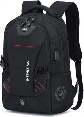 Produktbild von Rucksack,Schulterrucksack,16 Zoll Laptop Rucksack mit USB Ladeanschluss Wasserdicht für Männer Frauen Jungen Teenager