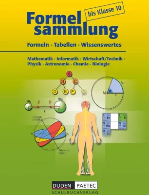 Produktbild von Formelsammlung bis Klasse 10
