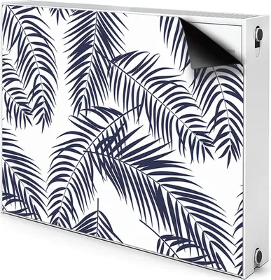 Produktbild von Magnet Verkleidung Abdeckung Heizkörperabdeckung Heizkörperabdeckung 100x60 cm  - Tropisch, palm