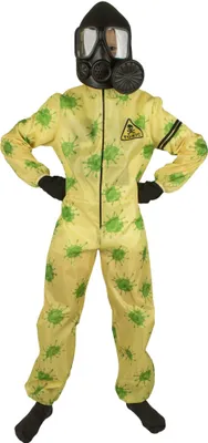 Image de Costume Kid destructeur de virus Jumpsuit Capuche T. 140