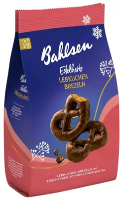 Obrázek produktu pro Bahlsen 89700 Bahlsen Lebkuchen Brezeln Kuchen 250,0 g