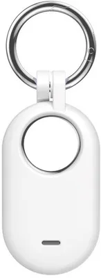 Obrázok produktu pre Puzdro Jumadas kompatibilné s Samsung SmartTag 2 – Silikónové puzdro/držiak/kľúčenka – biela
