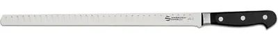 Obrázek produktu pro Ambrogio Sanelli - Maitre - Nůž z nerezové oceli s dusíkem - Nůž s alveolární čepelí, 31 cm