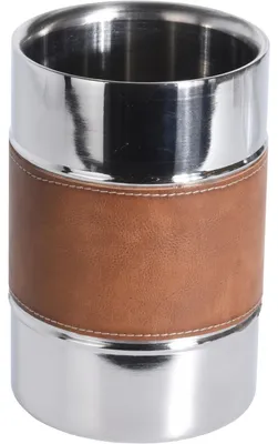 Produktbild von Excellent Houseware Champagner- und Weinflaschenkuhler/Eiskubel - Edelstahl