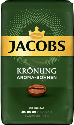 Produktbild von JACOBS Krönung Aroma-Bohnen Ganze Bohne 12 x 500 g Kaffeebohnen