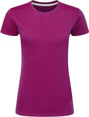 Productafbeelding van SG Damen T-shirt, perfecte print, model FK781 (maat XS), donkerroze