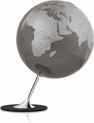 Zdjęcie produktu dla ATMOSPHERE Globe Anglo Slate globe globe szary metalik