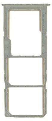 Produktbild von Samsung Galaxy A51 (SM-A515F) Sim Karten Halter Tray Fach (Prism Crush Silver), Silber