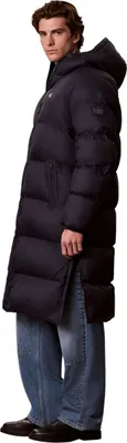 Produktbild von Calvin Klein Herren Ls Long Length Hooded Nylon Puff Lv04rh501g Mäntel (1 Stück)