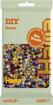 Produktbild von Hama -Bügelperlen - Pastellmix (197), 1000 Stk.