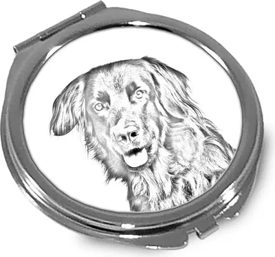Zdjęcie produktu dla Art-Dog Lusterko kieszonkowe – Hovawart