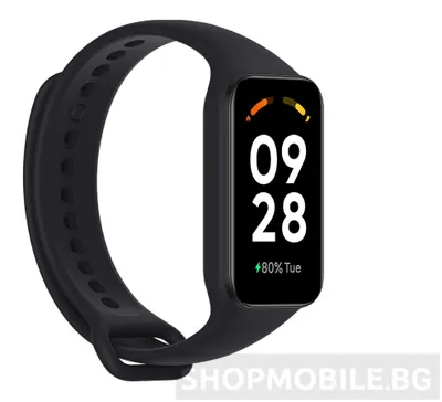 Produktbild von Xiaomi Redmi Smart Band 2 GL Schwarz, Intelligentes Fitness‑Armband, Bluetooth 5.1, 210 mAh, Beschleunigungssensor, PPG‑Sensor
