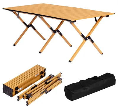 Produktbild von Klappbarer Campingtisch 120x60 cm mit Tragetasche