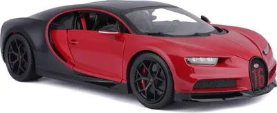 Zdjęcie produktu dla BBURAGO Bugatti Chiron Sport, Model super pojazdu, Wstępnie zmontowany, 1:18, Bugatti Chiron Sport, Każda płeć, Metal, Plastik