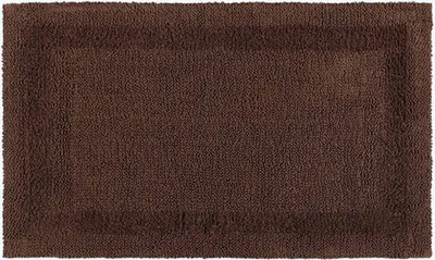 Zdjęcie produktu dla HOMESCAPES XXL mata łazienkowa brązowa 70x120 cm ze 100% bawełny