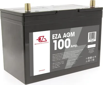 Produktbild von Hilfsergänzungsbatterie Eza Agm 100Ah