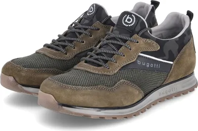 Produktbild von Bugatti Sportliche Schnürschuhe Herren 31353332373231 Grün 43 EU