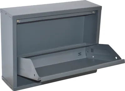 Produktbild von Metallschuhschrank (1 Klappe) stapelbar