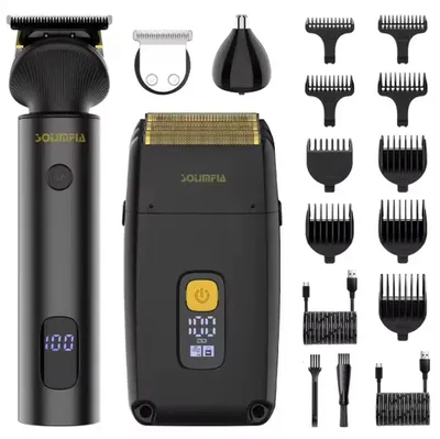 Image de Rasoir électrique - RSCW-767
Rasoir à lames - 3 têtes de rasage - Convient pour le rasage sur peau sèche et humide - Étanche - Rechargeable - Pour tout le visage - Couleur 76702b